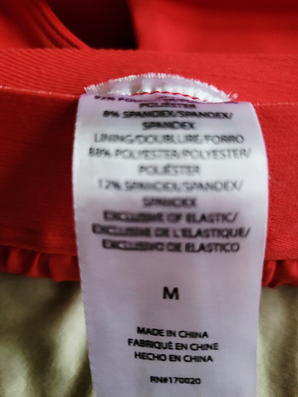 Juicy Couture Sport 2-Pc Red Set Pleated Skort & Bra Size M Tennis & Activewear - Picture 8 of 8